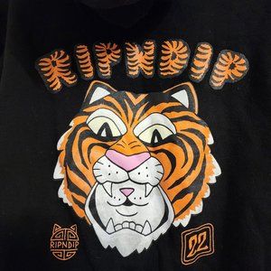 RipnDip Unisex Hoodie Sweatshirt Size S, Year of Tiger Pullover Double Print